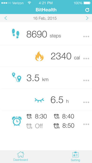 Screenshot #1 pour BitHealth