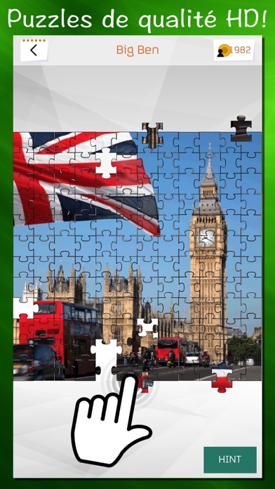 Screenshot #1 pour 100 Puzzles
