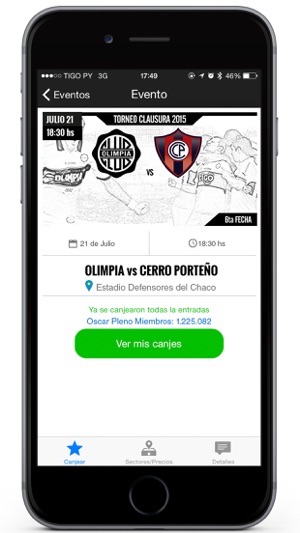 Ticketea Olimpia(圖4)-速報App