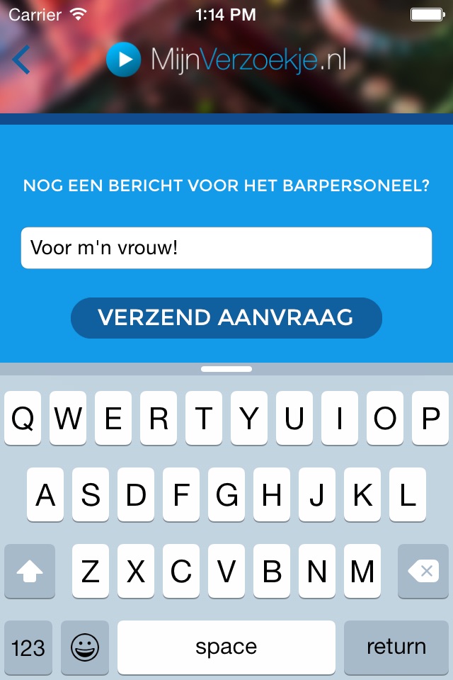 Mijn Verzoekje screenshot 2