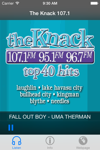 The Knack 107.1 screenshot 2