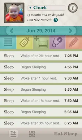 Game screenshot Eat Sleep: Simple Baby Tracking apk