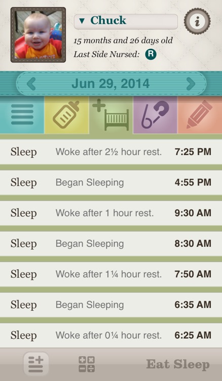 Eat Sleep: Simple Baby Tracking