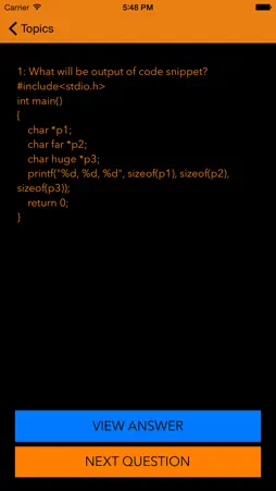 C Questions screenshot 4