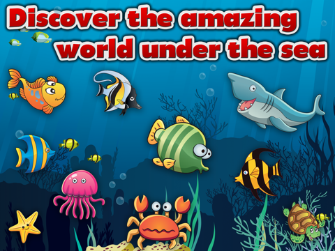 Screenshot #5 pour Sous l'eau puzzles pour enfants - éducation jeu de puzzle avec des animaux de la mer
