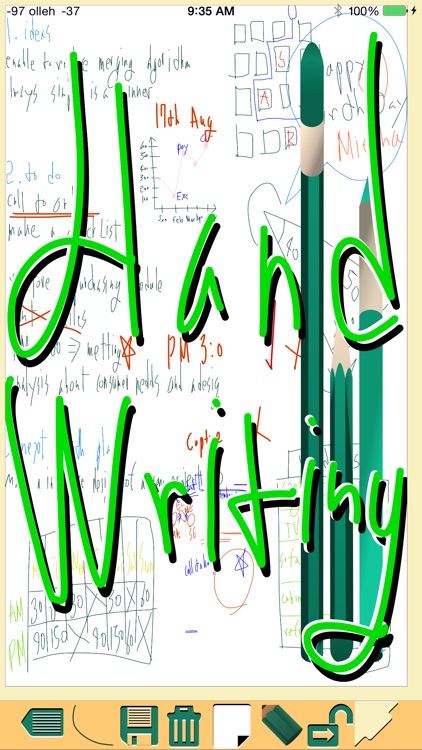 Handwriting notepad Pro - write notes notebook, draw memos note