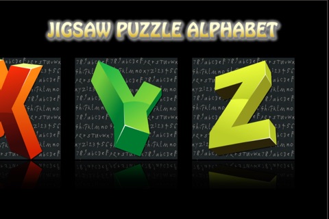 Jigsaw Puzzle Alphabet 3D screenshot 3