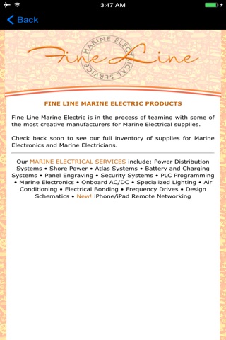 Fine Line Marine Electrical Services screenshot 4