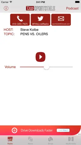 Game screenshot TribLIVE Radio SportsTalk & News by Pittsburgh Tribune-Review - Trib Total Media mod apk