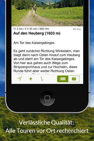 Wandern in Europa screenshot 3