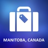 Manitoba, Canada Offline Vector Map