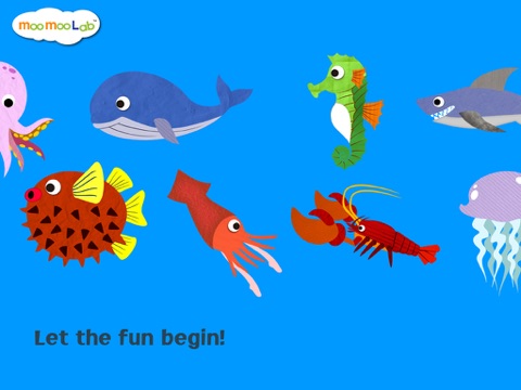 Screenshot #6 pour Marine Animals - Puzzle, Coloring and Underwater Animal Games for Toddler and Preschool Children