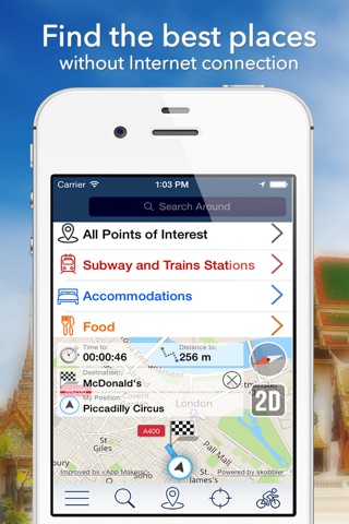 Toronto Offline Map + City Guide Navigator, Attractions and Transports screenshot 2