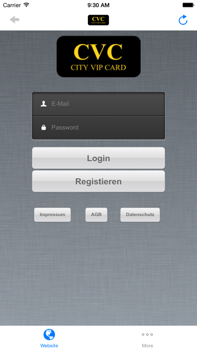 CVC app screenshot