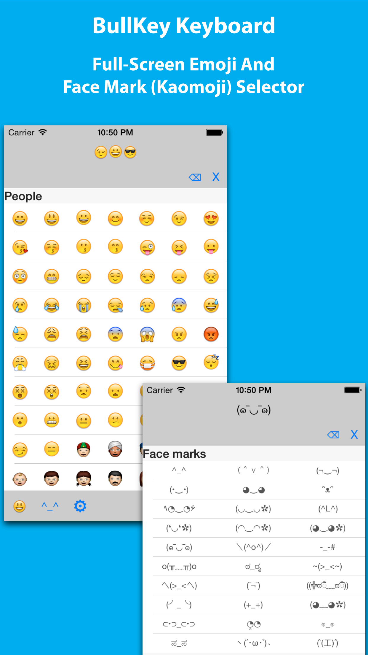 BullKey - Convenient keyboard with number row
