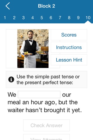 ESL Grammar: Perfect Tense screenshot 3