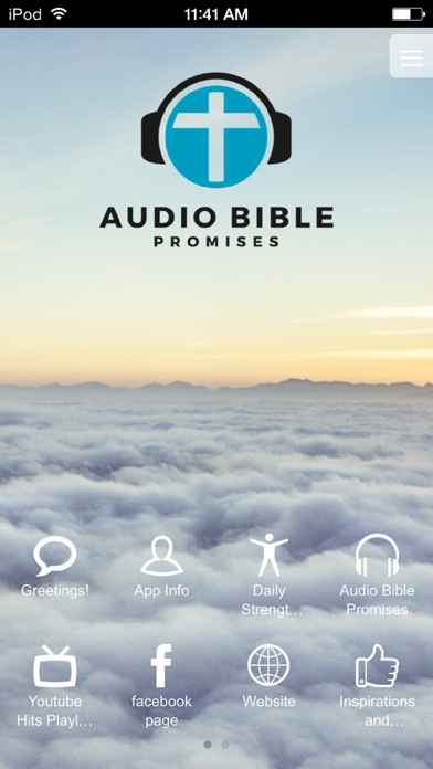 Screenshot #1 pour Audio Bible Promises