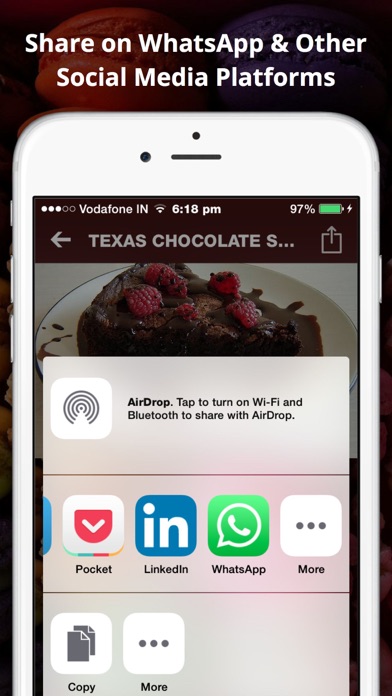Cake Recipes - Wonderful and Easy Cake Recipes iPhone screenshot 5 - Food & Drink app