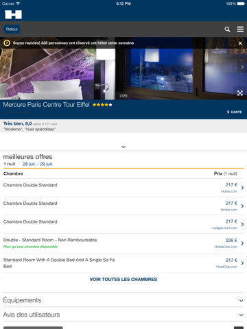 Screenshot #6 pour Hôtel Best Prix + Comparez et économisez