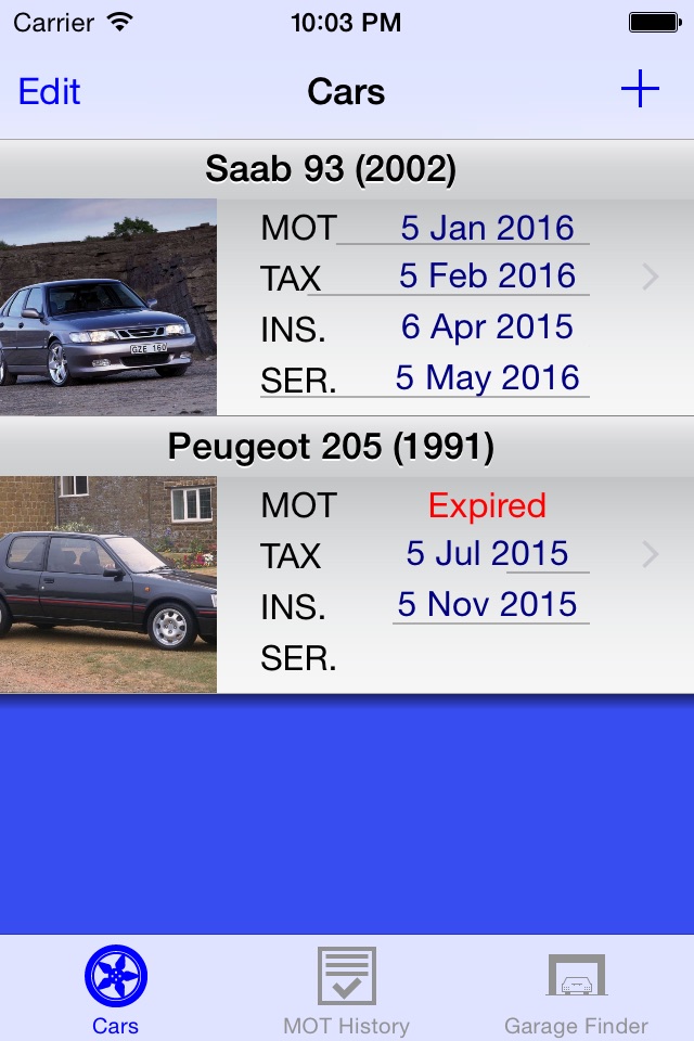 iPhone screenshot