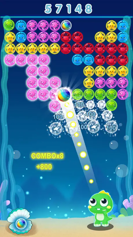 Bubble Shooter King - multiple pet shooter