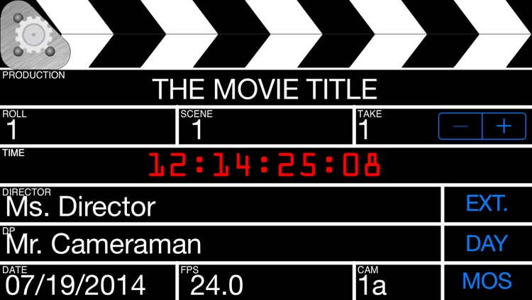 Grat's Film Slate/Clapboard