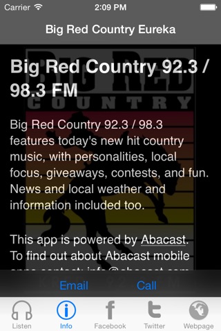 Big Red Country– KRED screenshot 2