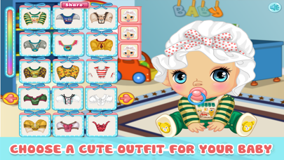 Sweet Babies  - Baby Game iPhone screenshot