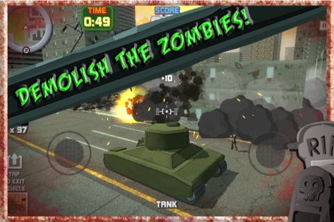 Zombie Killer : Survival in the Legendary City of the Undead Gang PRO screenshot 2