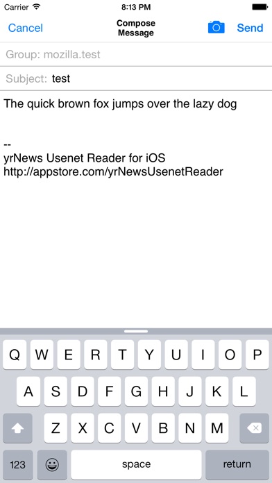 yrNews Usenet Reader screenshot1