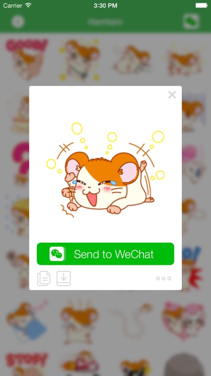 WeSticker - Sticker & Emoji & Emoticon & Chat Icon for WeChat/Weixin screenshot-3