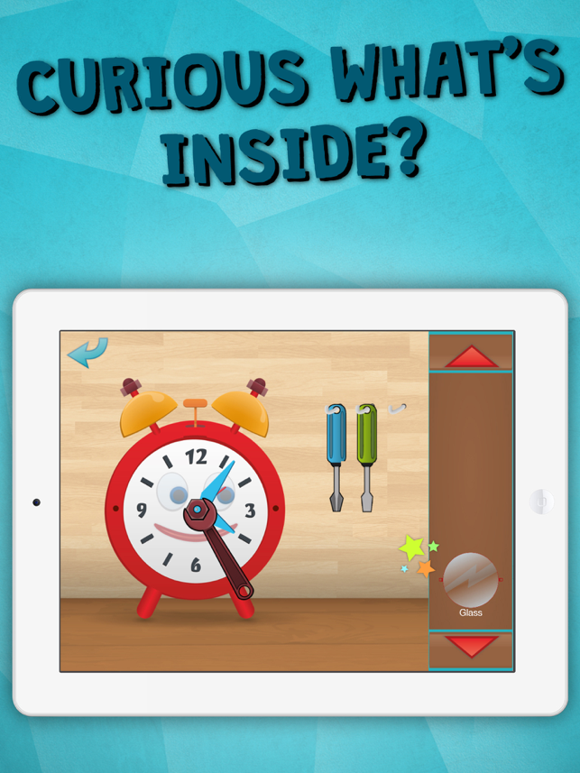 ‎Time Telling Fun for school Kids Learning Game for curious boys and girls to look, interact, listen and learn Screenshot