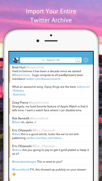 Tweet Seeker - Search Your Tweets, Mentions, Faves, and DMs, Import Your Twitter Archive