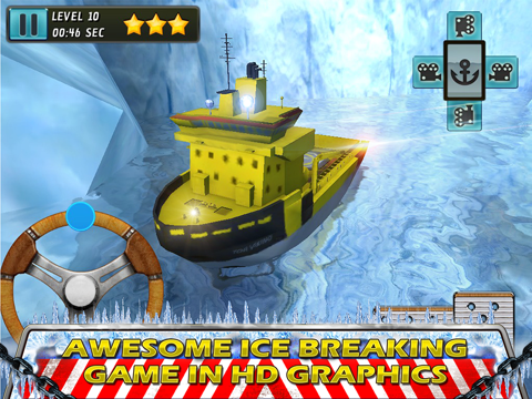 Ice-Breaker Boat Parking and Driving Ship Game of 3D Sea Rescue Missionsのおすすめ画像4