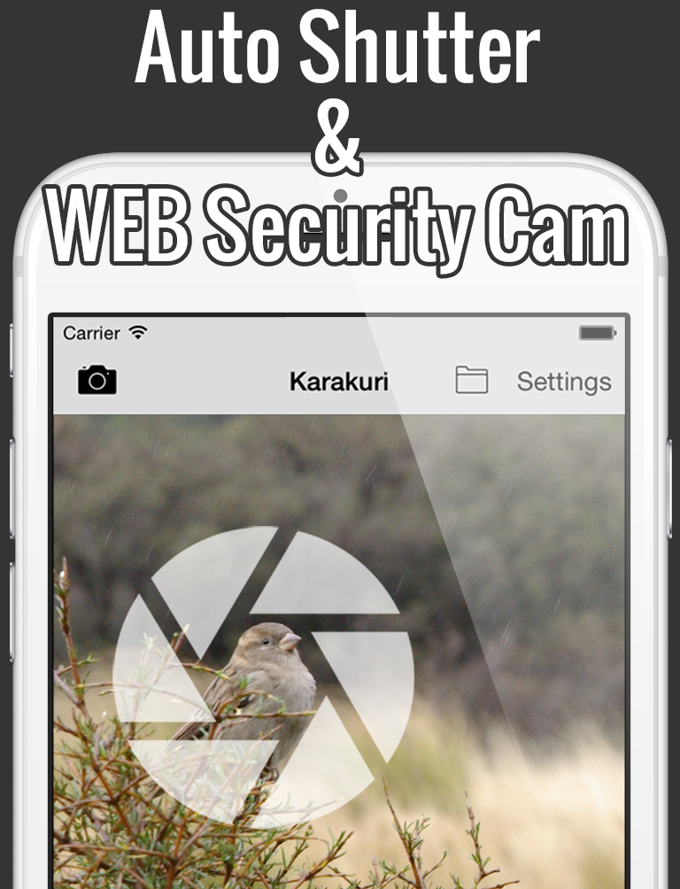 Karakuri Camera - Auto Shutter & WEB Monitoring