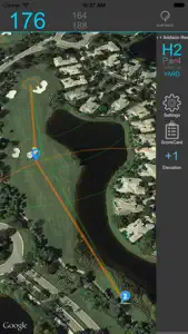 A PhiGolf NAVI LITE screenshot #1 for iPhone