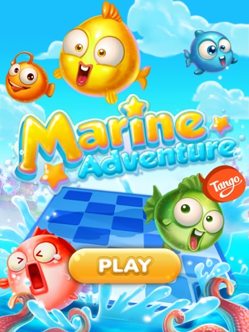 Screenshot #1 for Marine Adventure -- Collect and Match 3 Fish Puzzle Game for TANGO
