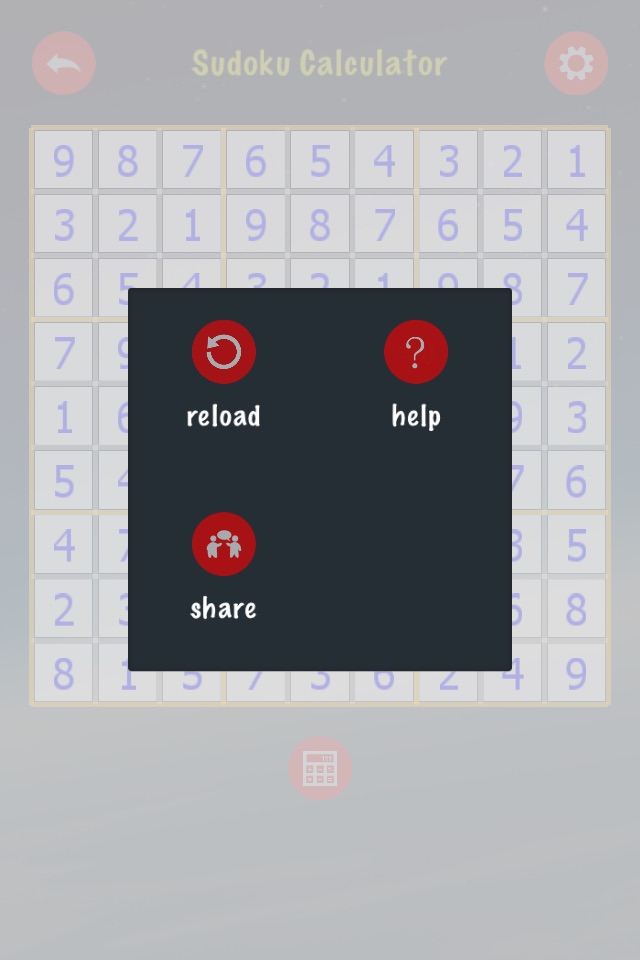 Sudoku Calculator screenshot 3