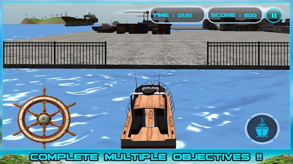 #5. Sailing Cruise Ship Simulator 3D (iOS) 由: OZITECH - GAMES
