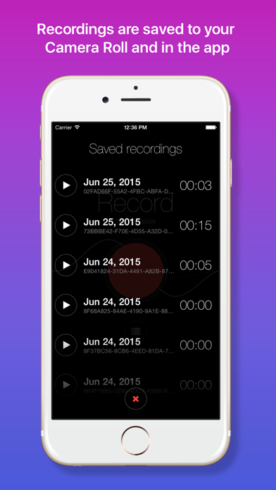 B-Side iPhone screenshot