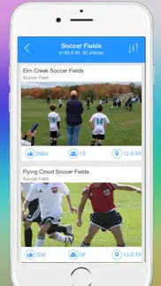 soccer field finder iphone screenshot 2