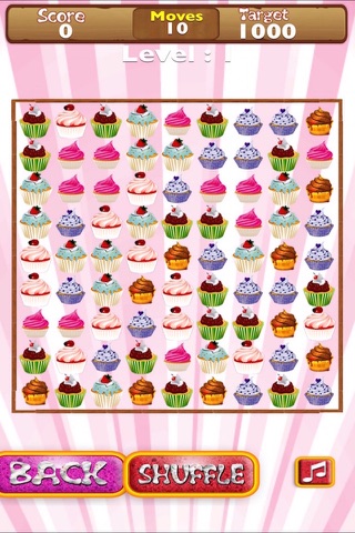 Cup Cake Factory Match Saga Pro screenshot 2