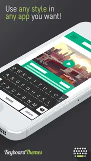 keyboard themes - custom color keyboards & font style for iphone & ipad (ios 8 edition) iphone screenshot 4