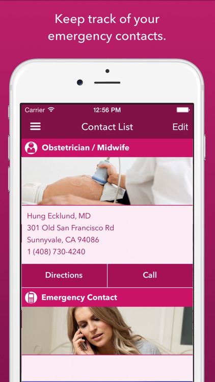 Labor Signs Contraction Timer