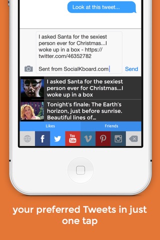 SocialKboard - Not to write but to share screenshot 4