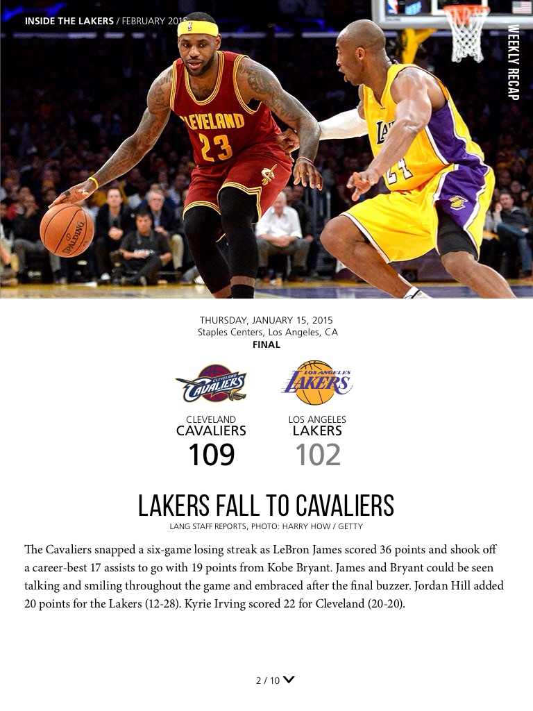 Inside the Lakers screenshot 3