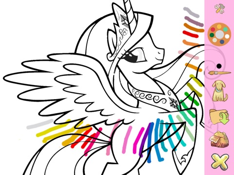 Coloring Horsies screenshot 3