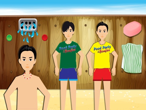 Pool Party & Bonfire - BBQ cooking adventure & chef game iPad screenshot