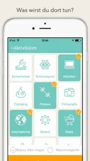 packpoint premium - packlisten iphone bildschirmfoto 2