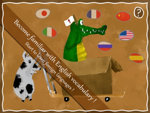 RIDE, Learn language, vocabulary puzzle. iPad screenshot